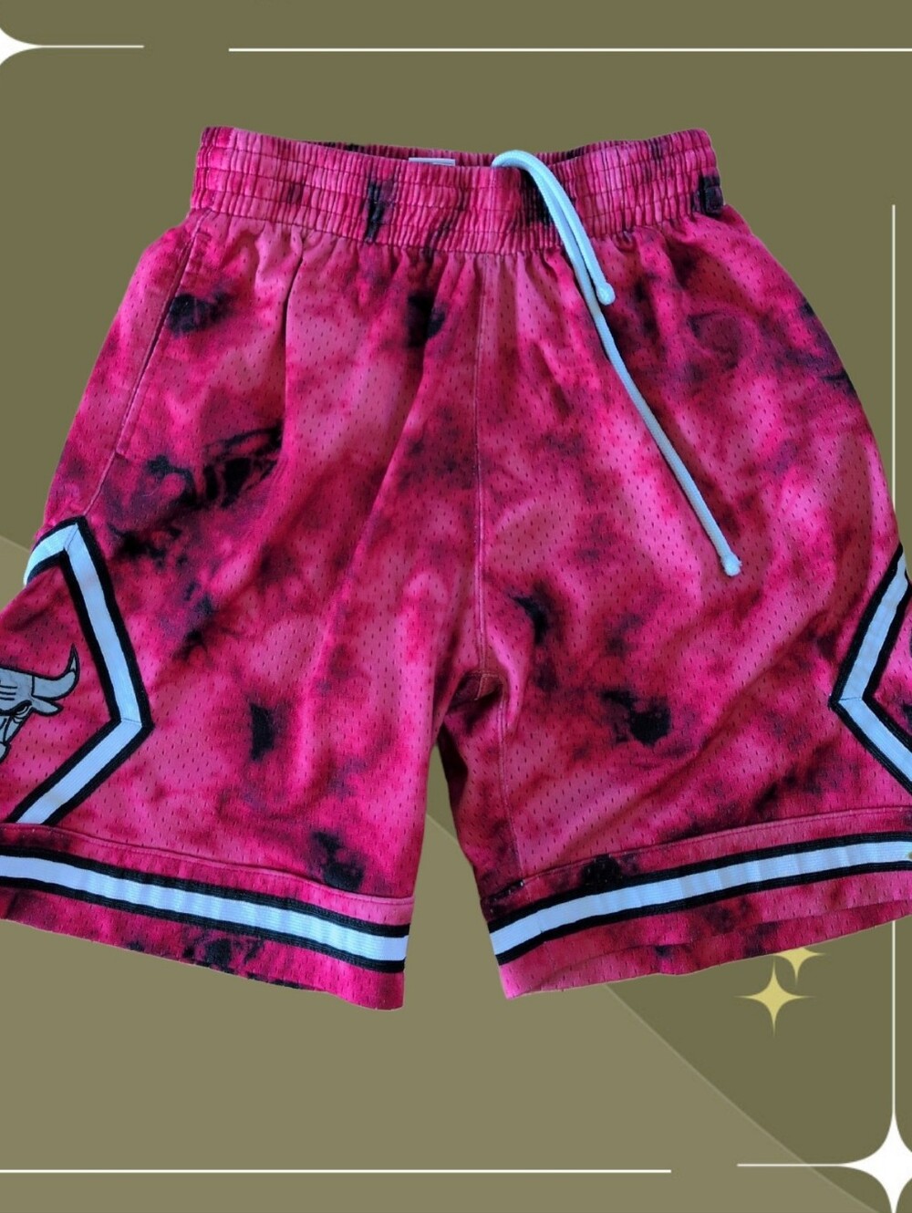 ✨ Mens Hardwood Classics By MITCHELL AND Ness Chicago Bulls Shorts Size M